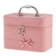 thumbnail image 1 of Organizador portátil de maquillaje y artículos de tocador con cremallera para bolso B rosa, 1 of 8