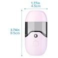 thumbnail image 3 of VONKY 50ml Face Steamer USB Evaporative Humidifier Humidifier Table Decor Oxygen Machine Diffuser Esthetician Supplies for Home Use, 3 of 6