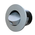 thumbnail image 1 of LUMINTURS 3W LED Wall Recessed Step Stair Lighting Bedside Reading Light Fixture Hidden On/Off Switch Adjustable Warm White Silver Circle, 1 of 4