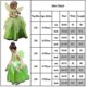 thumbnail image 3 of Disfraz de campanilla para niñas, vestido de princesa de hadas con alas de mariposa, vestido de fiesta, 3 of 4