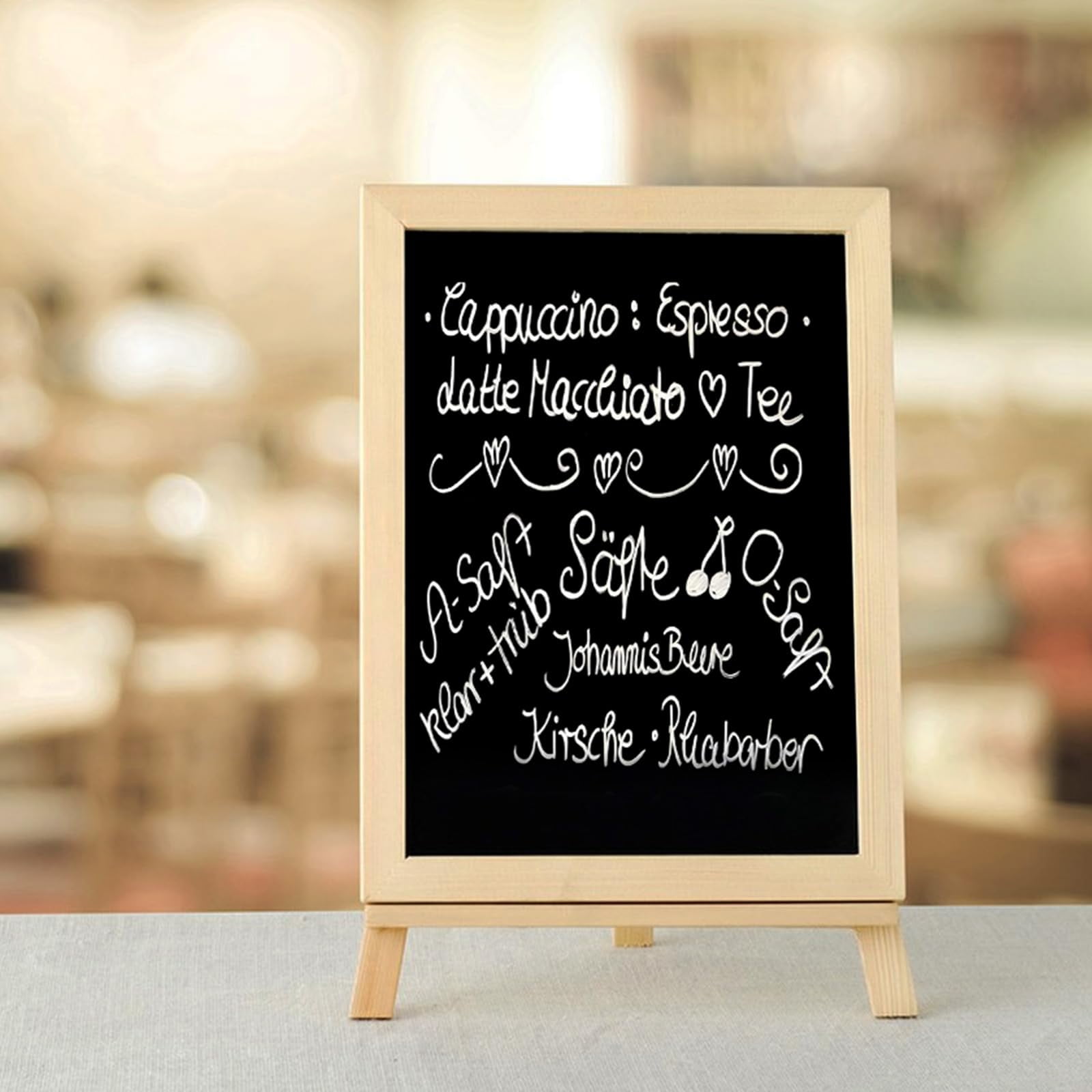 Black Chalkboard Paint (32 FL Oz) - Matte Finish, Non-Toxic, Quick-Drying & Easy Clean | Durable DIY Paint for Walls, Wood, Metal, Glass | Ideal for Kids Room, Kitchen, Classroom Decor