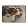 thumbnail image 2 of Area Rug Indoor 80"x58"in Non-Slip Wear Resistant Floor Mats Soft Large Carpets for Living Room Bedroom Home Decor Australian Shepherd, 2 of 7