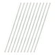 thumbnail image 1 of Uxcell 10 Pcs Varilla Redonda de Acero Inoxidable 304, Diámetro de 1/8", Longitud de 12" (300mm) Barras Sólidas de Metal, Varilla de Acero para Artesanías Modelos de Bricolaje Aviones Barcos Coches, 1 of 7