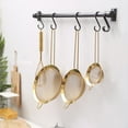 thumbnail image 4 of POINTERTECK Flour Sifter Fine Mesh Hanging Ear Design Uniform Hole Stainless Steel Kitchen Dining Room Handheld Manual Oil Juice Strainer Daily Use, 4 of 12