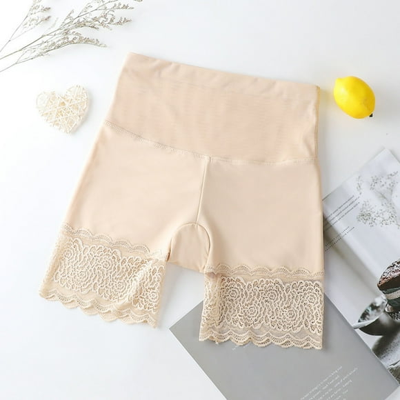 Ropa Interior Moldeada onlyliua para El Hogar Chafing Ice Silk Cintura Alta Faja Posparto Sin Marcas