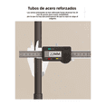 thumbnail image 4 of "Perchero Doble De Acero Grueso Con Ruedas 360° Con Freno Belug negro ", 4 of 5