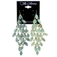 thumbnail image 2 of Mi Amore Leaf Chandelier-Earrings Green/Gold-Tone, 2 of 2