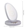 thumbnail image 3 of NARABB Wireless Charger15W Fast Wireless Charging Station Wireless Charger For Office Study Travel, 3 of 9