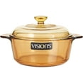 thumbnail image 4 of Visions 0.8 Litre Pyroceram Glass Versa Pot with Glass and Plastic Covers, Amber, 4 of 4