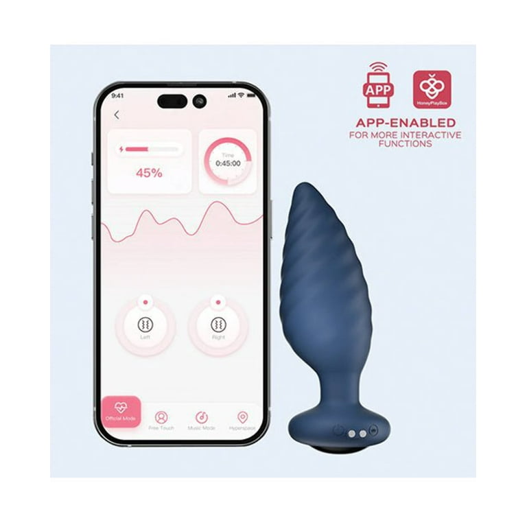 app controlled anal plug Buy the Plug-ilicious 2 12-function Bluetooth Remote App-Controlled  Rechargeable Silicone Vibrating Anal Plug
