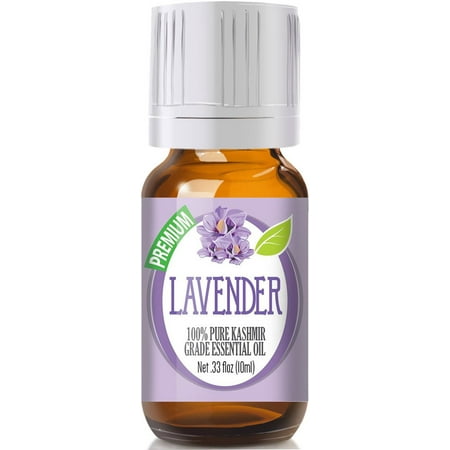 Healing Solutions - Lavender (Kashmir) Oil (10ml) 100% Pure, Best Therapeutic Grade Essential Oil -