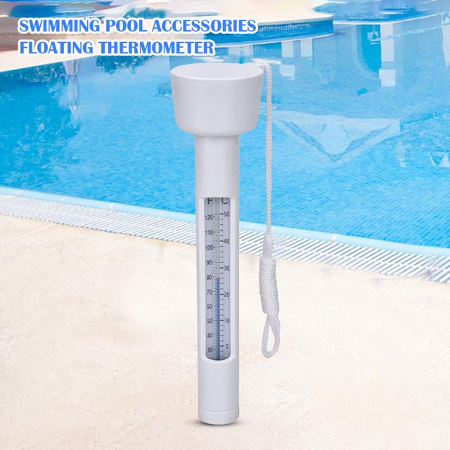 Termómetro flotante para piscina portátil, fuente, medidor de temperatura para Spa