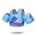 thumbnail image 2 of Koorium Toddler Swim Vest for Kids,Swim Arm Floaties 22-66lbs,Cartoon Swimming Water Wings Pool Float Vests with Shoulder Straps Arm Band for Boys Girls, Learn to Swim, 2 of 9