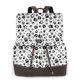 thumbnail image 1 of Balery Black Footprints Mochila de Cuero para Mujeres, Gran Capacidad, Bolsa de Viaje Multifuncional, Mochila de Cuero y Bolsa de Hombro para Mujeres, 1 of 4