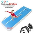 thumbnail image 4 of Air Mat Tumble Track Inflatable Gymnastics Tumbling Mat 4/8 inchs Thickness Mats for Home Use/Gym/Yoga/Training/Cheerleading/Outdoor/Beach/Park wih Electric Air Pump, 4 of 10