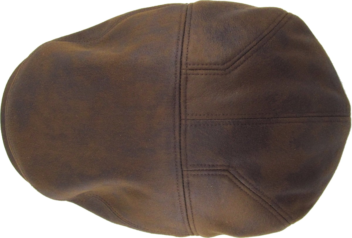 KBETHOS PU Leather Ivy Hat Golf Driving Ascot Winter Flat Cabbie