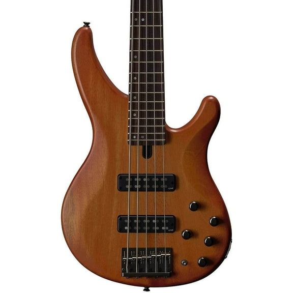 Yamaha TRBX505 5-String Premium Electric Bass Guitar Brick Burst Rosewood Fretboard