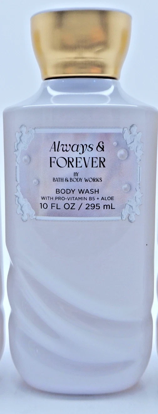 Bath & Body Works Always & Forever Shower Gel Body Wash with Aloe + Vitamin B5, 10 oz