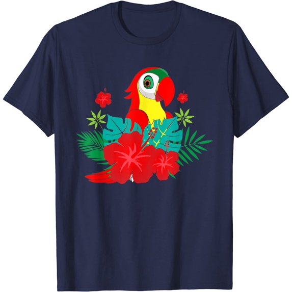 Cute Red Parrot Bird Lover Gift Women Men Boys Girls Kids T-Shirt Parrot Bird Lover Gift Tropical Cute Parrot Cockatoo Owner Animal Lover