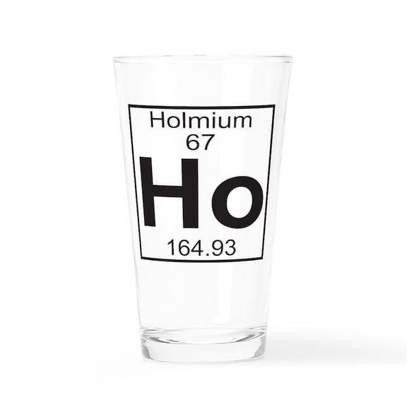 CafePress - Element 67 Ho (Holmium) Full - Pint Glass, Drinking Glass, 16 oz. CafePress