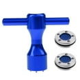 thumbnail image 2 of jinwen Aluminium Alloy Golf Putter Weight Wrench Tool with 2 Custom Weights (Approx. 5g 15G, 2 of 9