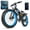 Blue, variant on EOEOTWO Electric Bike for Adults, 1500W Motor 34MPH, 26" Fat Tire Ebike, 48V 15Ah Battery 60 Miles Range, Aluminum Alloy Mountain Bicycle UL2849