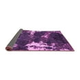 thumbnail image 2 of Ahgly Company Indoor Round Abstract Pink Modern Area Rugs, 3' Round, 2 of 4