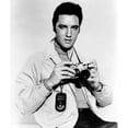 thumbnail image 2 of Live A Little Love A Little Elvis Presley Poses With His Leica Camera 1968. Photo Print (8 x 10), 2 of 2