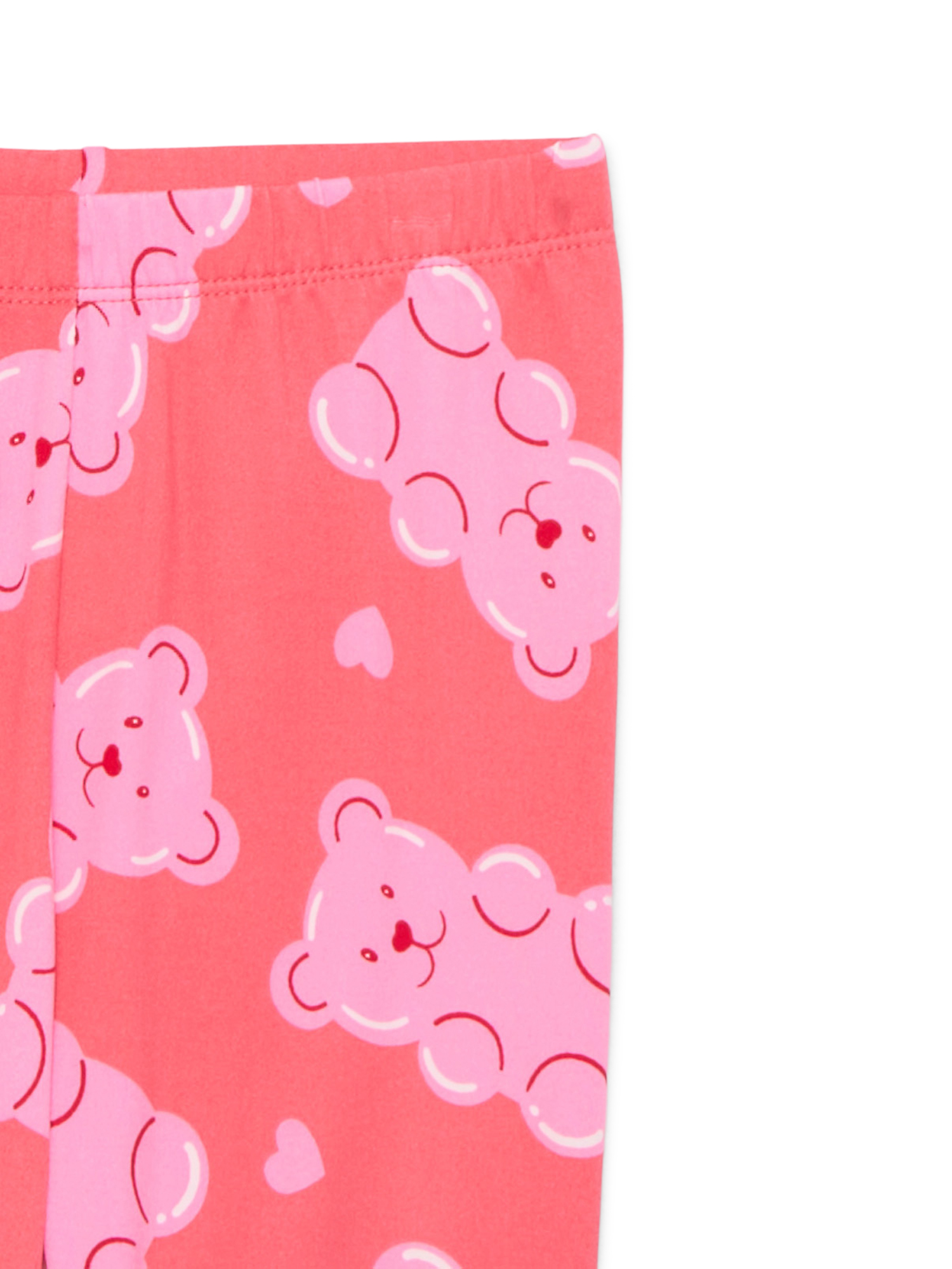 Valentine's Day Toddler Boys or Girls Snug-Fit Top and Pants Pajama Set from Way to Celebrate, 2-Piece, Sizes 12M-5T