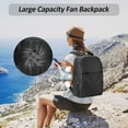 thumbnail image 5 of Backpack,Office Adjustable Wind Usb Port With Fan 3 Port Laptop 3 Adjustable Laptop With Usb, 5 of 6