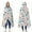 Colorful Cartoon Dinosaurs, variant on Wearable Blanket,Colorful Cartoon Dinosaurs Fossils Pattern Hooded Wearable Flannel Blanket for Adults & Teens,Winter Poncho Shawl Wrap Cape Cozy Anti-Pill,50"x60"