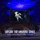 thumbnail image 3 of Proyector de galaxias con astronautas, proyector de estrellas, luz nocturna de galaxia - A, 3 of 5
