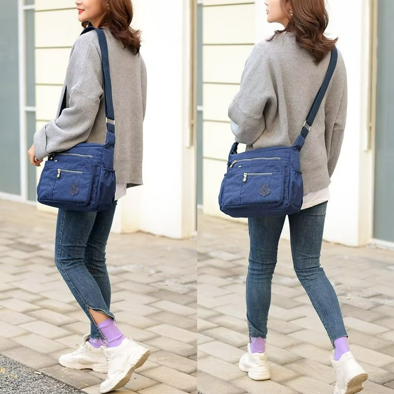 MINTEGRA Crossbody Bag for Women Nylon Waterproof Shoulder Purse