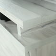 thumbnail image 6 of Sauder Porto Palma Engineered Wood Entertainment Credenza in Haze Acacia/Gray, 6 of 11