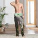 thumbnail image 2 of Fotbe Daisy Koala Pantalones de Pijama para Hombre, Pantalones de Dormir, Pantalones de Casa con Cintura Ajustable y Bolsillos-X-Large, 2 of 6
