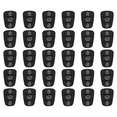 thumbnail image 1 of 30 Uds. Almohadilla Goma 3 Botones para Kia Flip Carcasa Llave A Distancia Coche (con Letra), 1 of 7