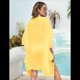 thumbnail image 4 of Traje de Baño para Cubrirse, Traje de Baño para Cubrirse, Traje de Baño para Cubrirse, Cárdigan para Bañarse en la Playa con Volantes. Amarillo Talla Única, 4 of 10