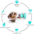 thumbnail image 5 of Juguetes para perros para mascotas Ventosa Placa para lamer molares Pastel Rompecabezas Goma resistente a las mordeduras Bola de energía Juguete para perros Masticar dientes Suministros de limpieza (azul) Rojo Verde, 5 of 5
