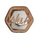 thumbnail image 2 of Ganfancp Caja de Tarjeta de Boda Personalidad Caja de Tarjeta Transparente Banco Hexagonal Regalo de Boda Decoración de Boda Caja de Almacenamiento Único Ofertas de La Semana 1X Hucha, 2 of 7