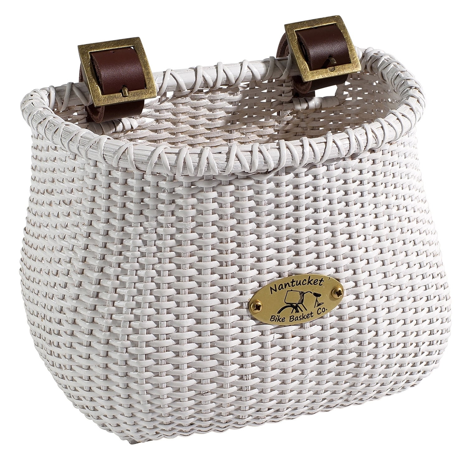 Nantucket Basket Co. Child's Lightship, Classic/Tapered, White