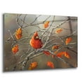 thumbnail image 2 of Epic Art 'Fall Cardinal' by Sarah Davis, Acrylic Glass Wall Art, 36"x24", 2 of 8