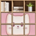 thumbnail image 7 of Set of 6 Collapsible Oxford Fabric Storage Cubes with Handles, Foldable Closet Organizer Bins for Clothes, Toys, Shelves, Home & Kitchen Cat Bread Meme, 7 of 7