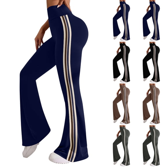 Bixock Workout Pants for Women High Waist Wide Leg Pants Casual Loose Soft Breathable For Fitness Running Daily Wear Women Clothes