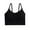 Black, variant on Fgnfyis Tank with Built in Bra Womens Tank Tops Strap Stretch Cotton Camisole with Built in Padded Shelf Bra Small Color A Sports Bras for Women Grey One Size