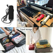 2 pcs Silicone Curling Iron Holders, VEINARDYL 11" 9" Heat Resistant Hair Straightener Flat Iron Mat Curling Wand Storage Travel Pouch - Black, Red - image 6 of 6