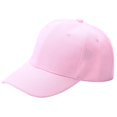 thumbnail image 2 of Wuffmeow Men Women Plain Baseball Cap Unisex Curved Visor Hat Hip-Hop Adjustable Peaked Hat Visor Caps, 2 of 6