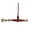 1 - Pack, variant on 5/16"-3/8" Heavy Duty Ratchet Lever Load Binder w/Grab Hooks and Eye - 7100 Lbs Working Load Limit - Red | Tie Down Hauling Chain Binders for Flatbed Truck Trailer