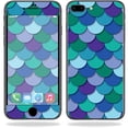 thumbnail image 1 of MightySkins APIPH8PL-Blue Scales Skin for Apple iPhone 8 Plus - Blue Scales, 1 of 4