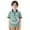 Dark Green, variant on Shadoumai Boys Button Down Shirts Size 10-1 Cartoon Print Button Closure Short Sleeve Comfortable Funny Tees Shirt Toddler To Big Kid