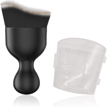 Car Interior Detailing Brush, Car Cleaning Brush Dust Collectors, Soft Bristles Detailing Brush Dusting Tool for Air Conditioner Vents, Auto Dashboard, Leather, Computer (Black White)